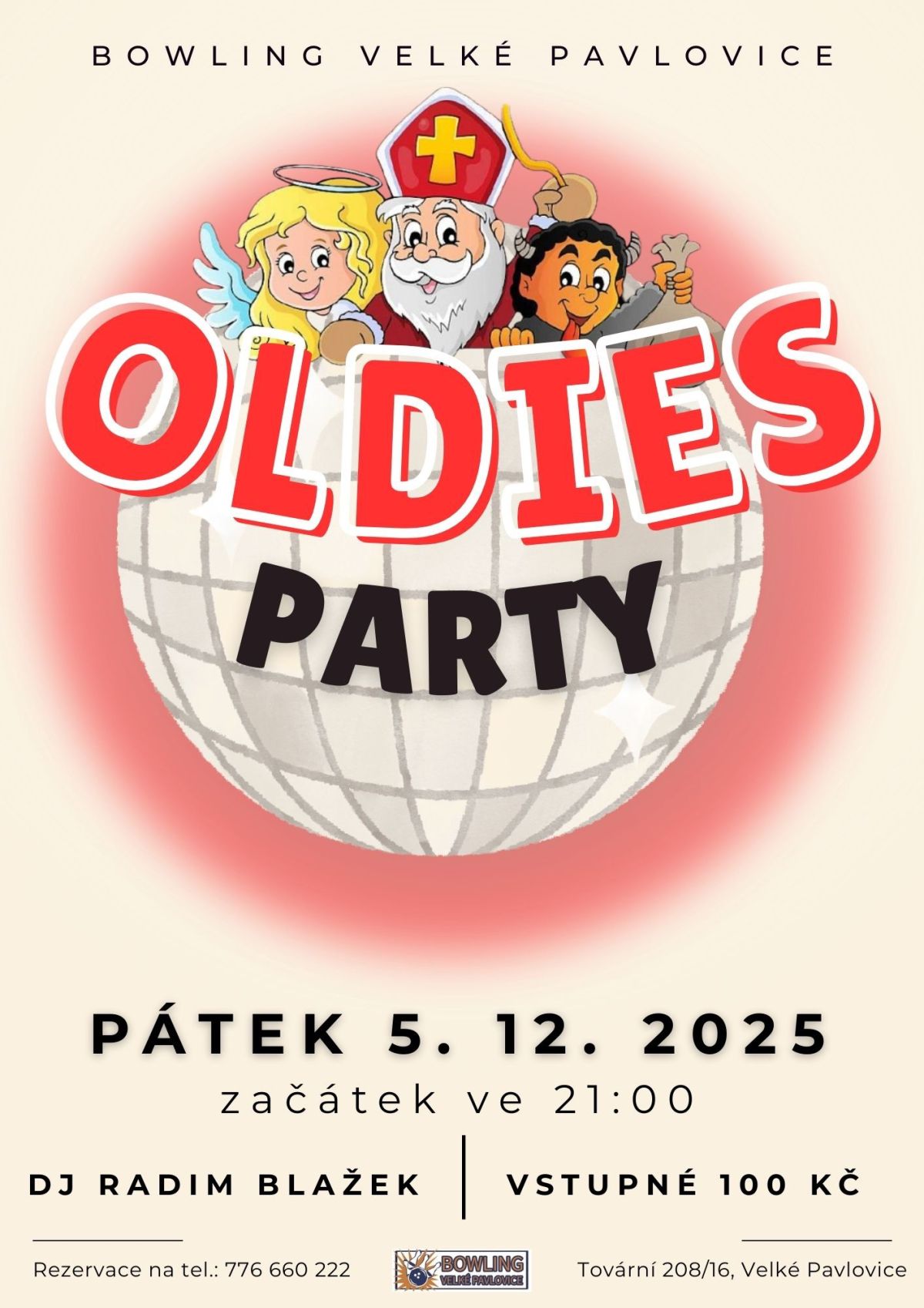 Čertovská OLDIES PARTY na Bowlingu