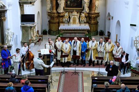 Advent & Vánoce * Mužský pěvecký sbor BRATŘÍČCI koncertoval ve velkopavlovickém kostele