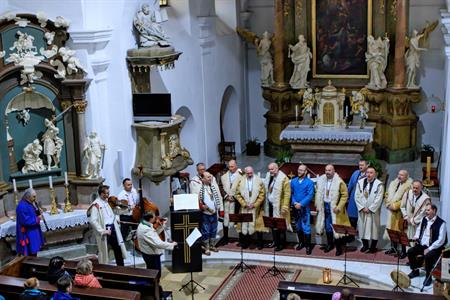 Advent & Vánoce * Mužský pěvecký sbor BRATŘÍČCI koncertoval ve velkopavlovickém kostele