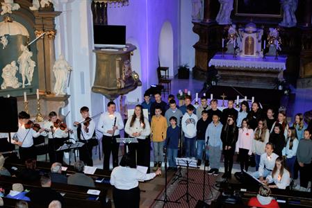 Advent & Vánoce * Vánoční koncert studentů velkopavlovického gymnázia v kostele