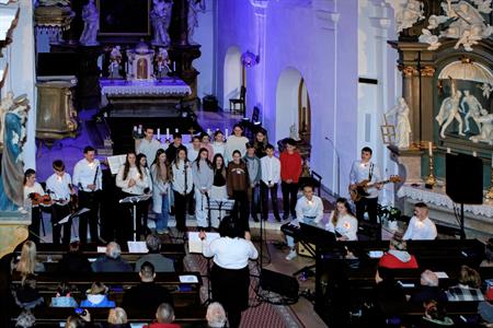 Advent & Vánoce * Vánoční koncert studentů velkopavlovického gymnázia v kostele