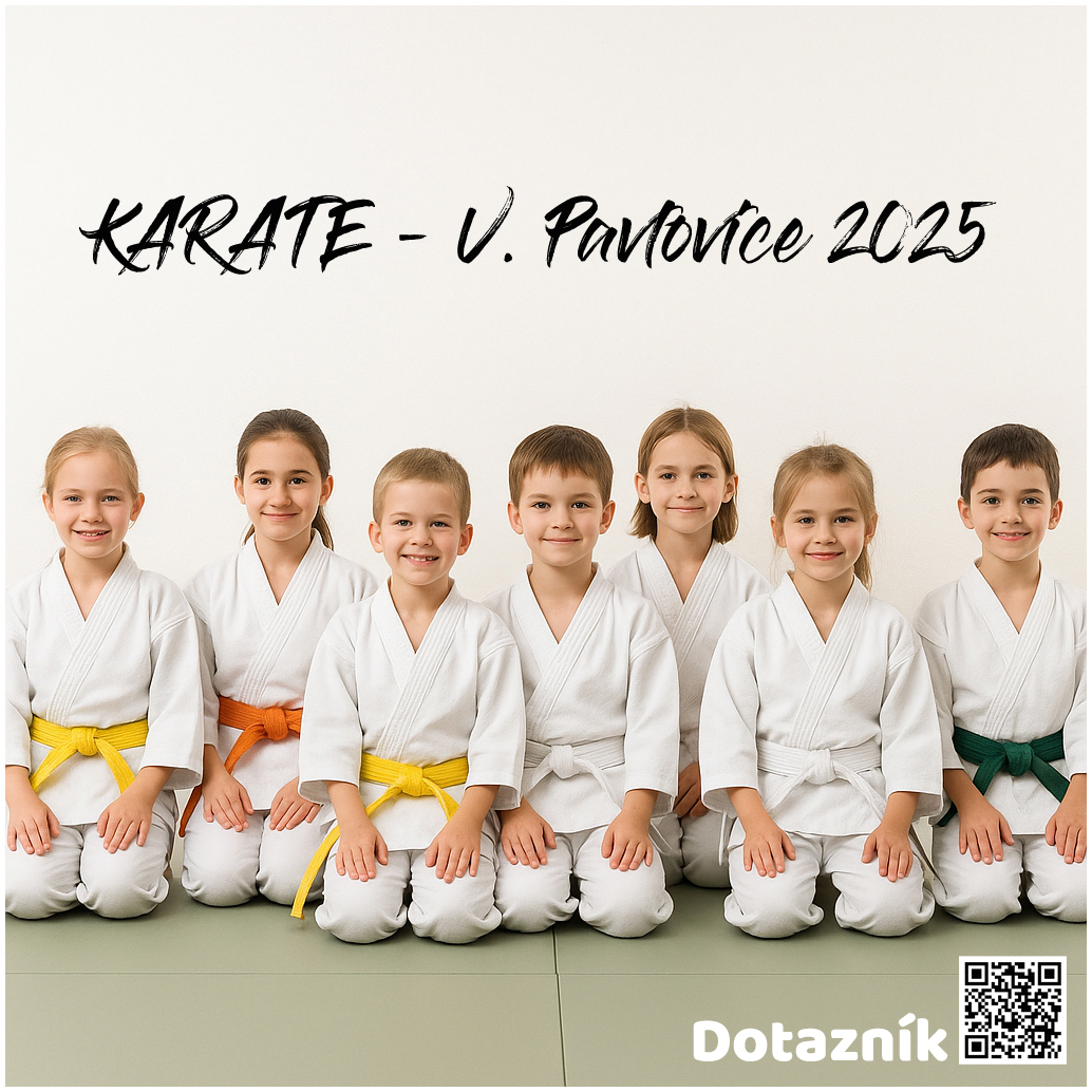 KARATE – VELKÉ PAVLOVICE . Měly by o tuto aktivitu vaše děti zájem?
