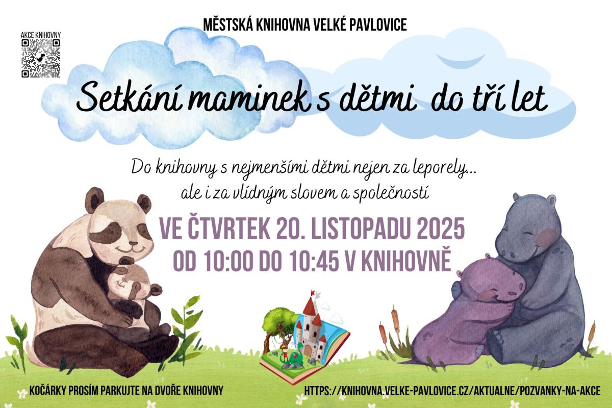 SETKÁNÍ MAMINEK S DĚTMI do 3 let * Akce knihovny