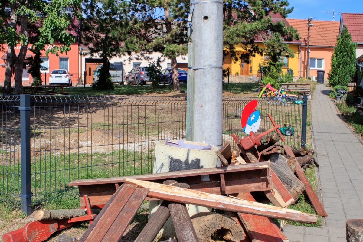 Revitalizace hřiště na ulici Čechova