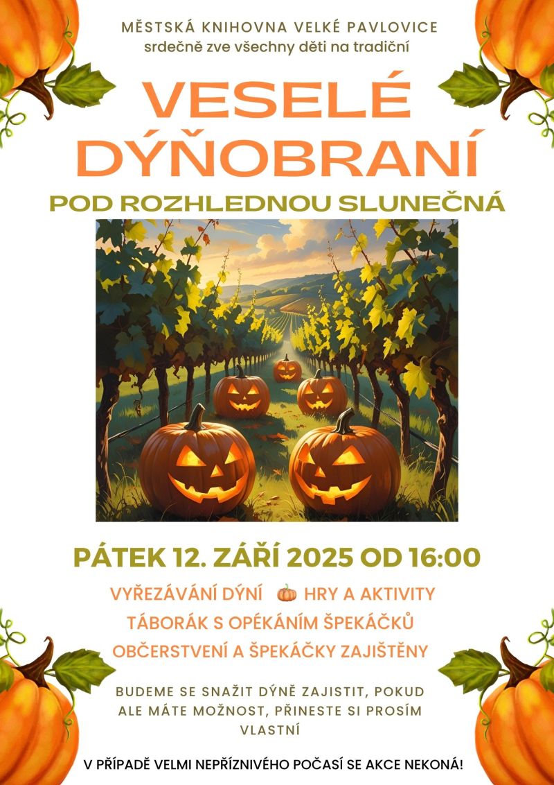 VESELÉ DÝŇOBRANÍ pod rozhlednou Slunečná roku 2025