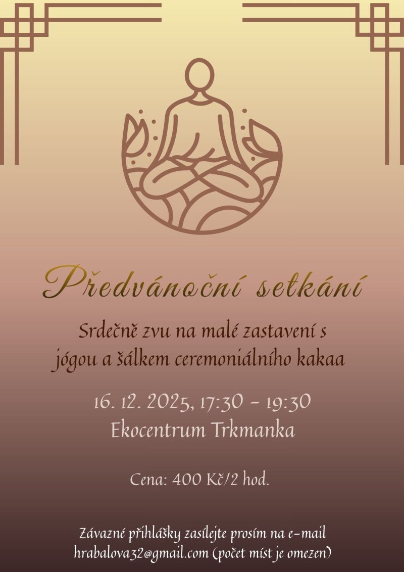 Předvánoční setkání s JÓGOU & KAKAEM