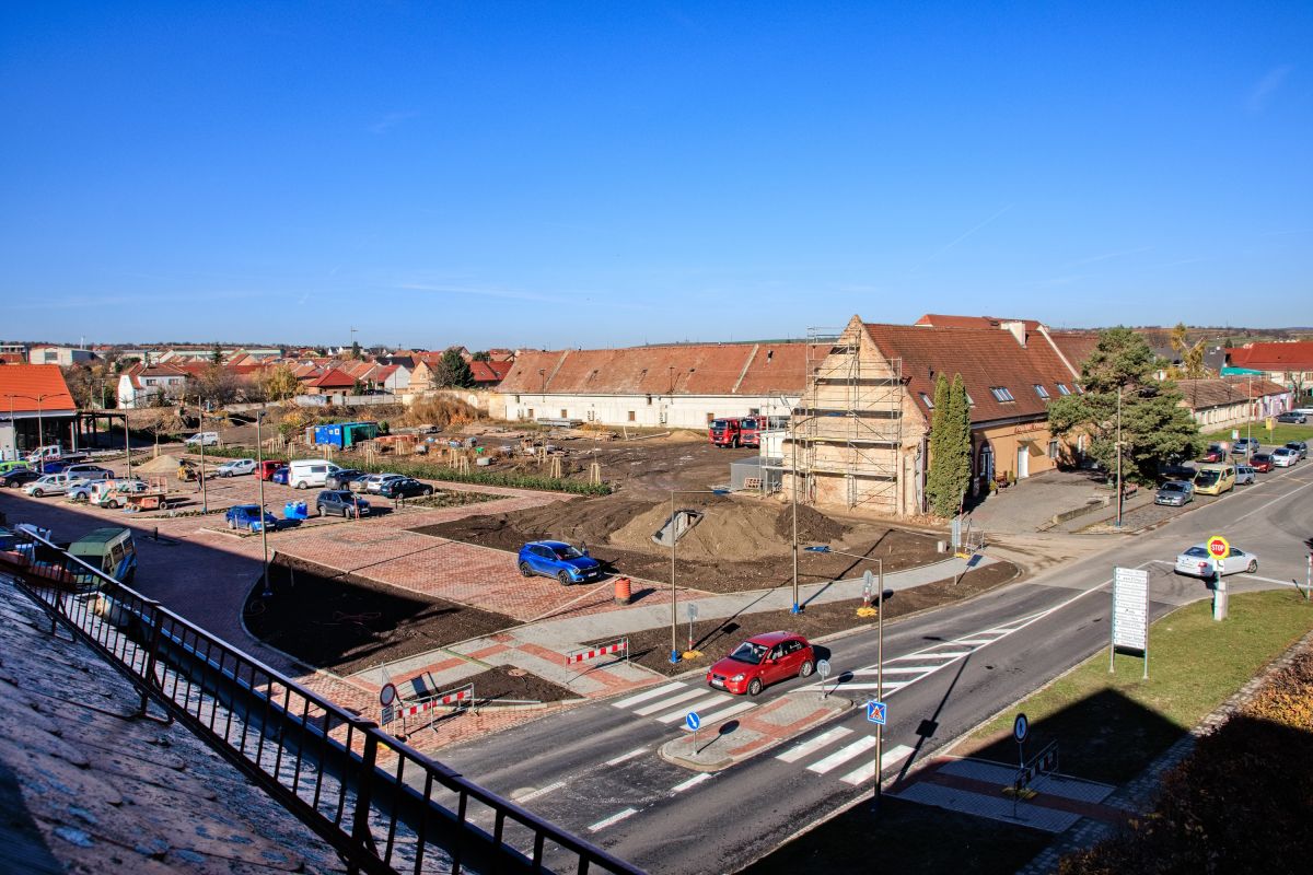 Tereziánský dvůr brzy zahájí provoz. Nyní probíhají finální práce