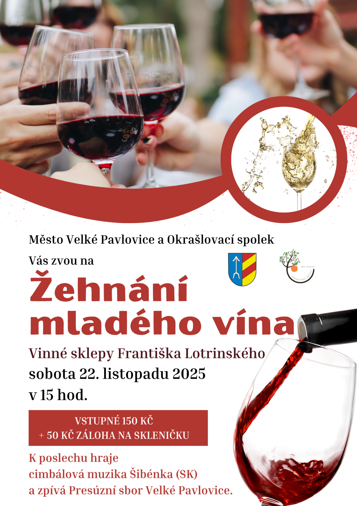 ŽEHNÁNÍ MLADÉHO VÍNA ročníku 2025