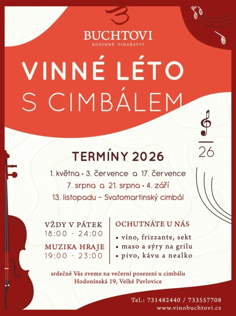 I. VINNÉ LÉTO S CIMBÁLEM roku 2026