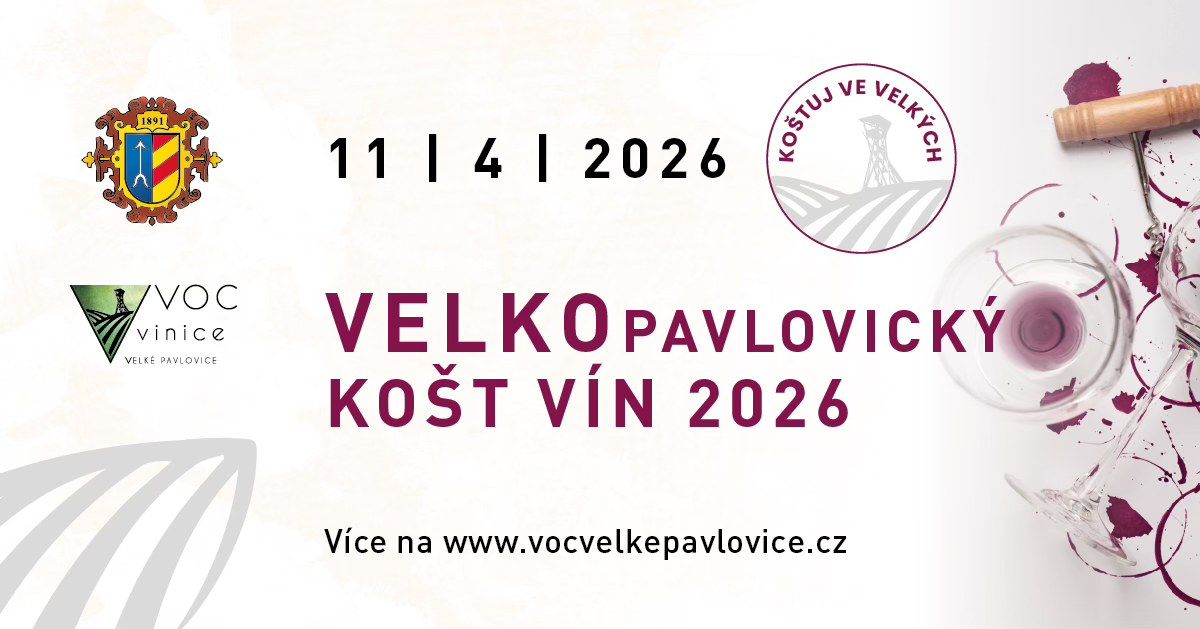 VELKOPAVLOVICKÝ KOŠT VÍN roku 2026