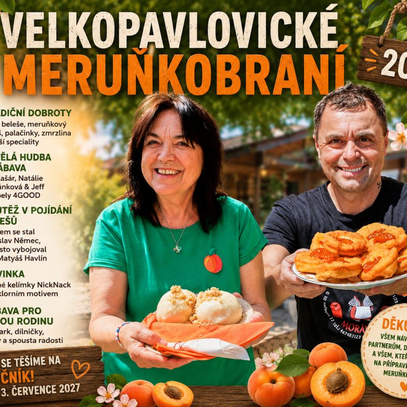 VELKOPAVLOVICKÉ MERUŇKOBRANÍ podvanácté. Oslava, kterou mráz nepřemohl