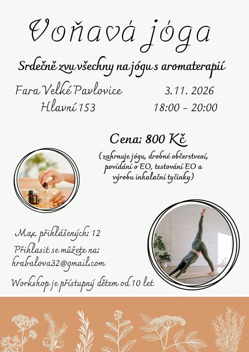 VOŇAVÁ JÓGA - Jóga s Eli