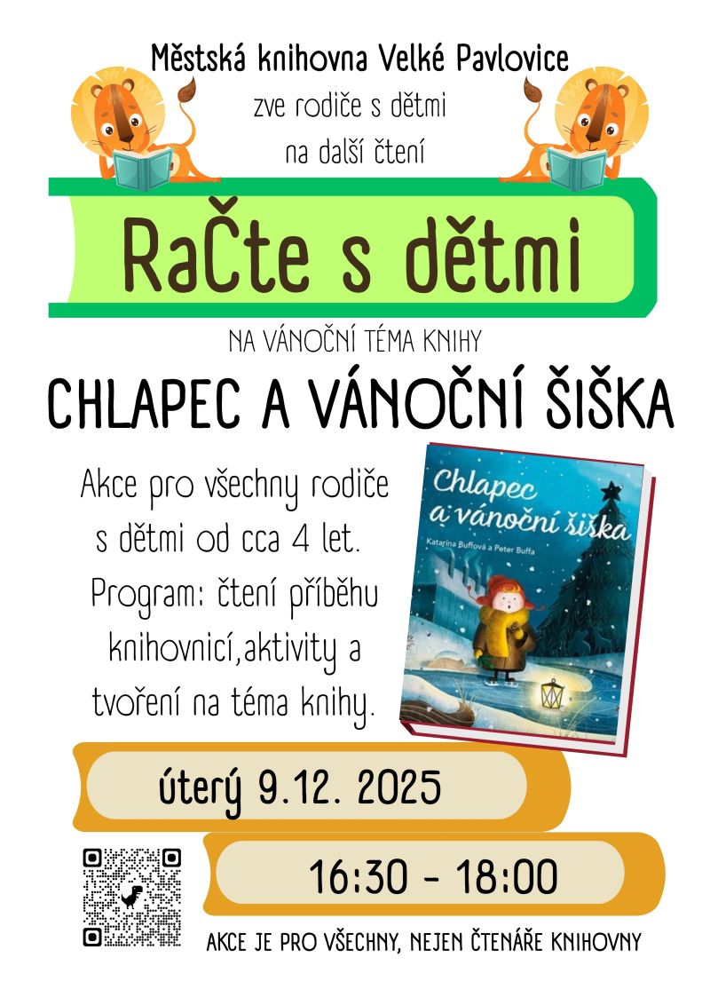 Prosincové RaČte s dětmi * Akce knihovny