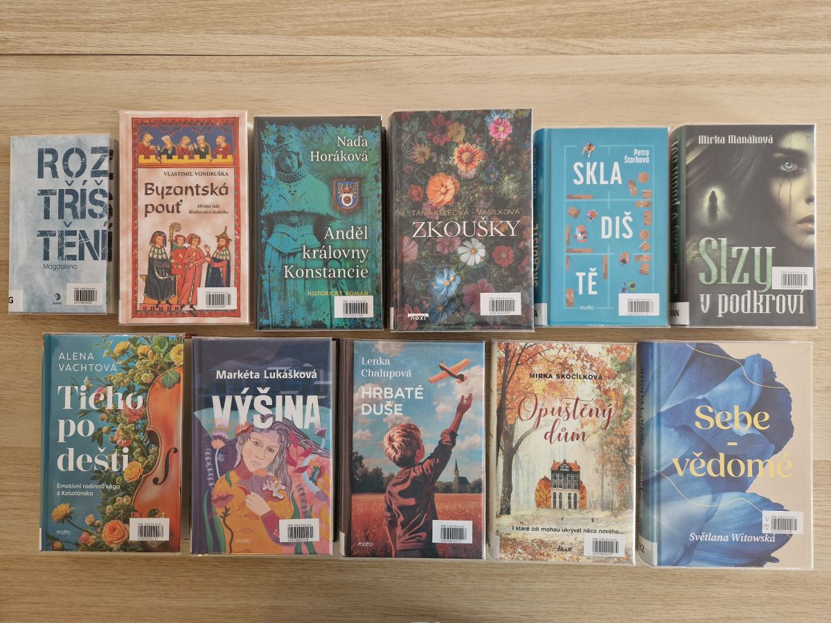 Aprílové knihy pro stejně aprílové počasí