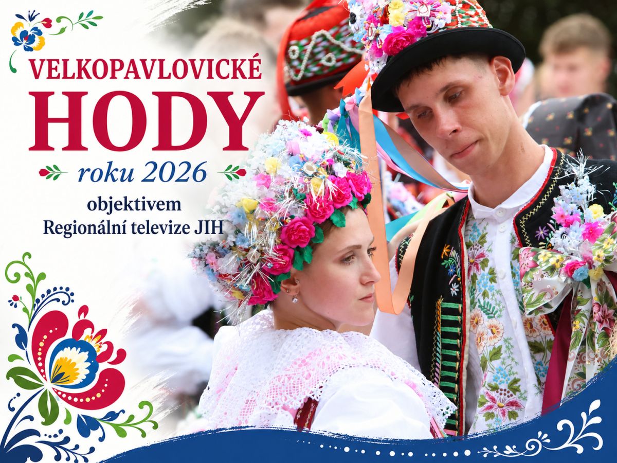Videoreportáž RTV Jih * VELKOPAVLOVICKÉ KROJOVÉ HODY roku 2026