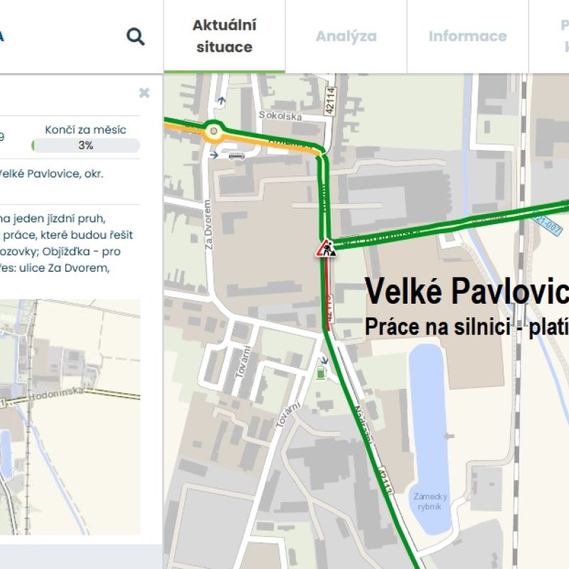 Musíme to opravit! Semafory ze tří stran až do konce října