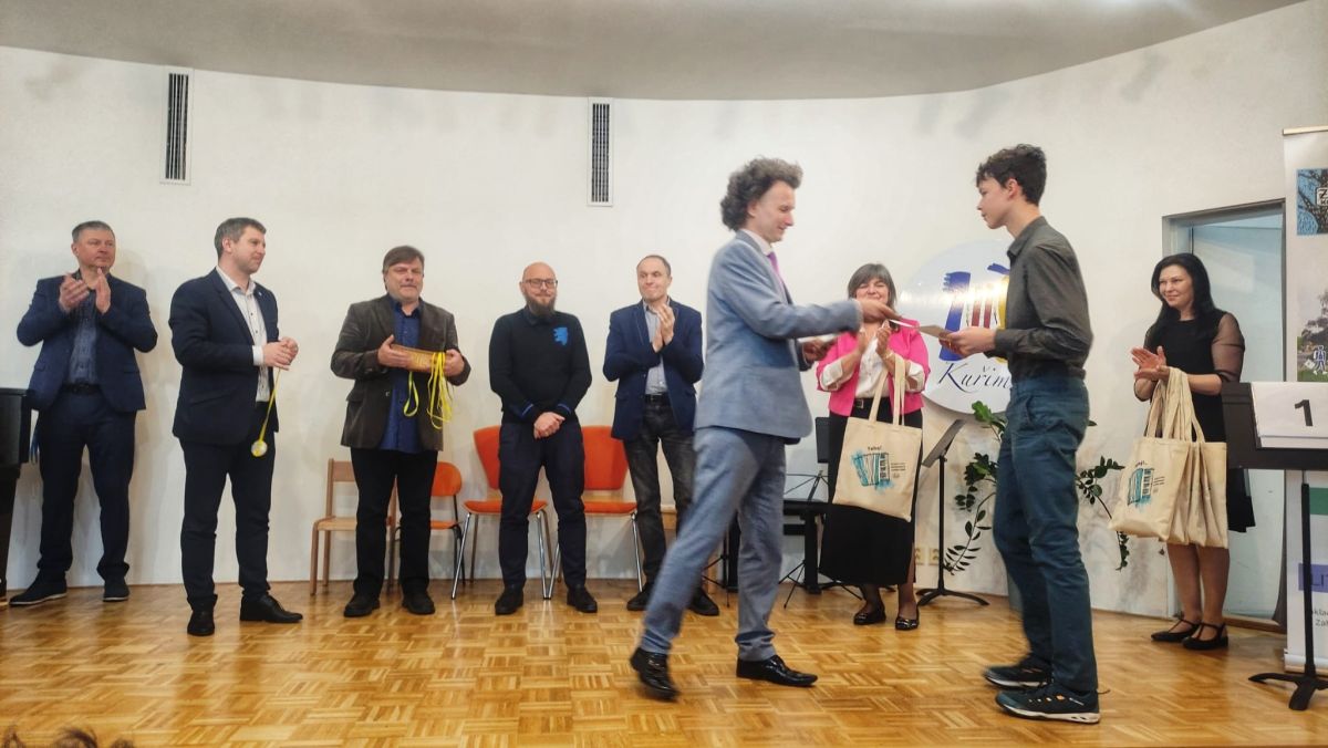 Akordeonový úspěch v Kuřimi: Kilián Barnáš veze stříbro