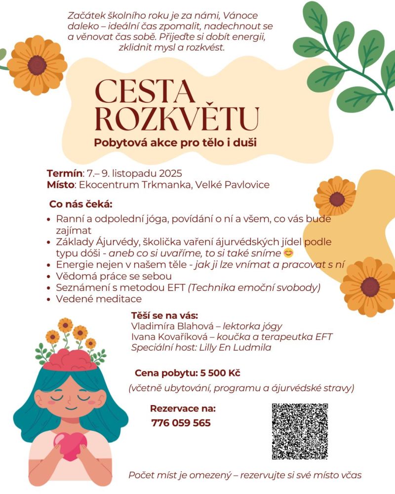 CESTA ROZKVĚTU - Víkend protkaný energií