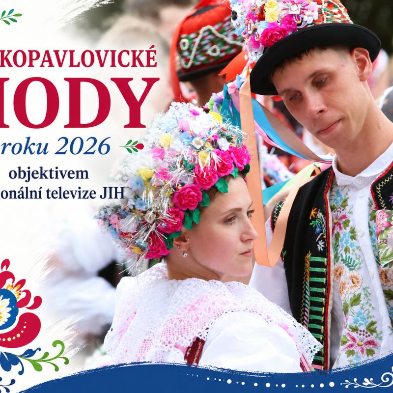 Videoreportáž RTV Jih * VELKOPAVLOVICKÉ KROJOVÉ HODY roku 2026
