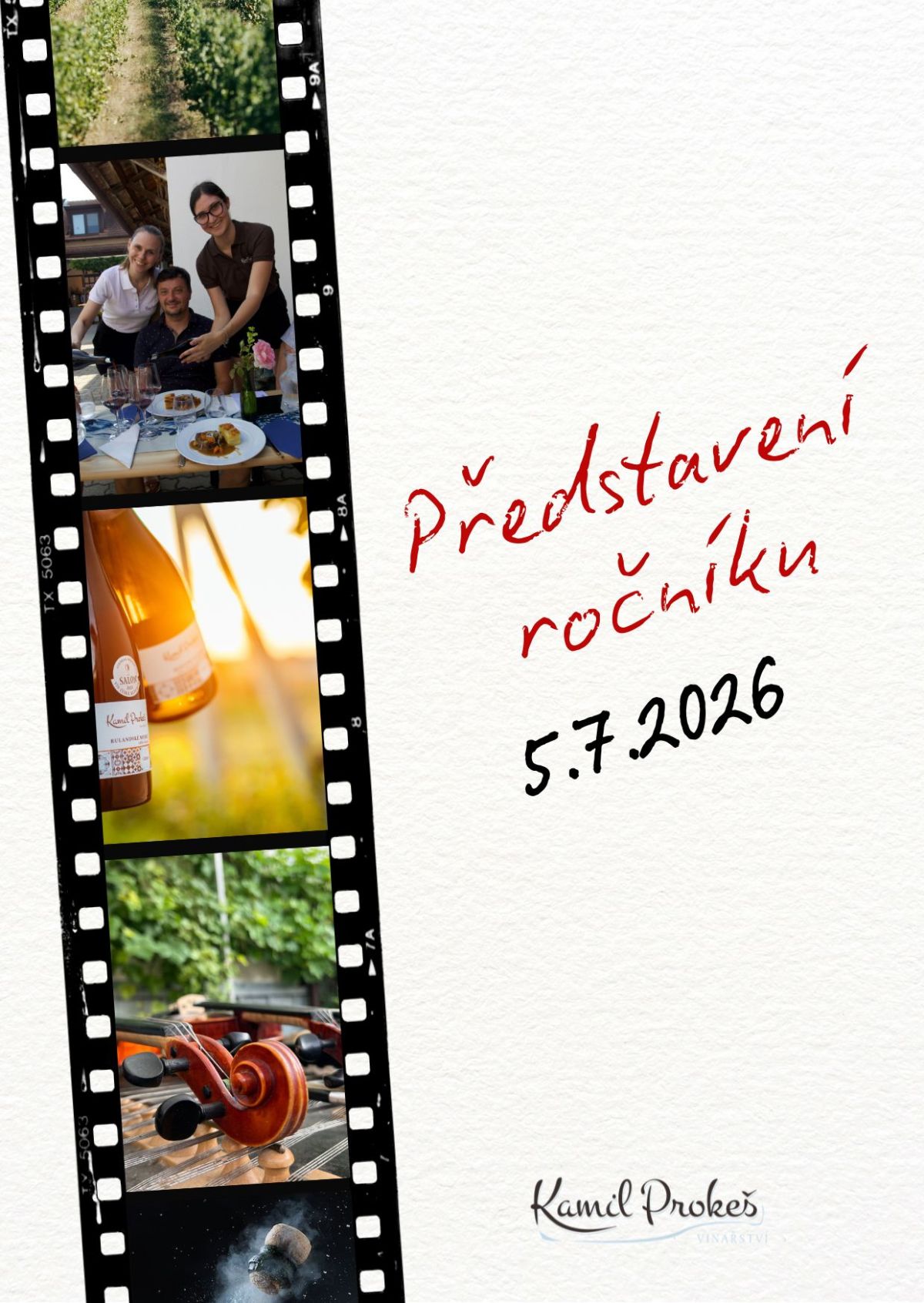 PŘEDSTAVENÍ ROČNÍKU 2026 v Kamil Prokeš vinařství