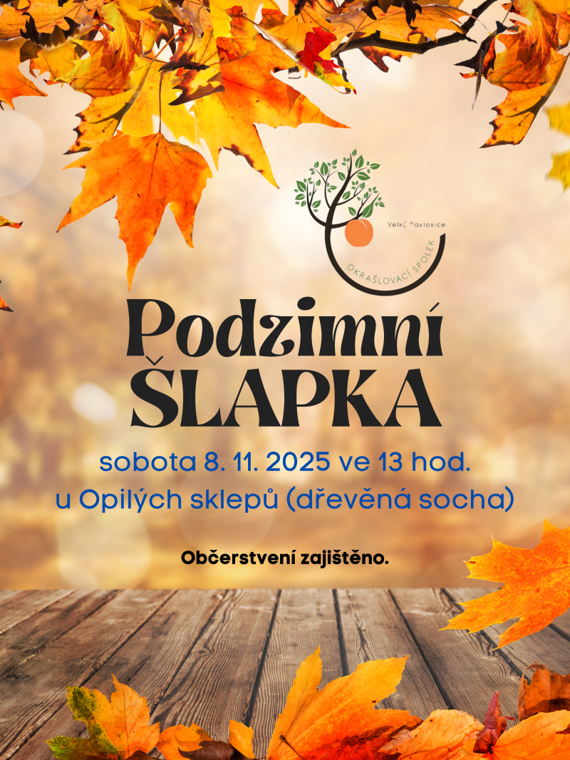 PODZIMNÍ ŠLAPKA roku 2025