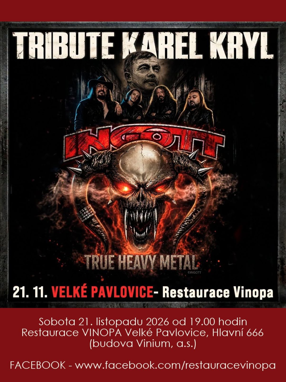 INGOTT: Metalová pocta Karlu Krylovi - Live!