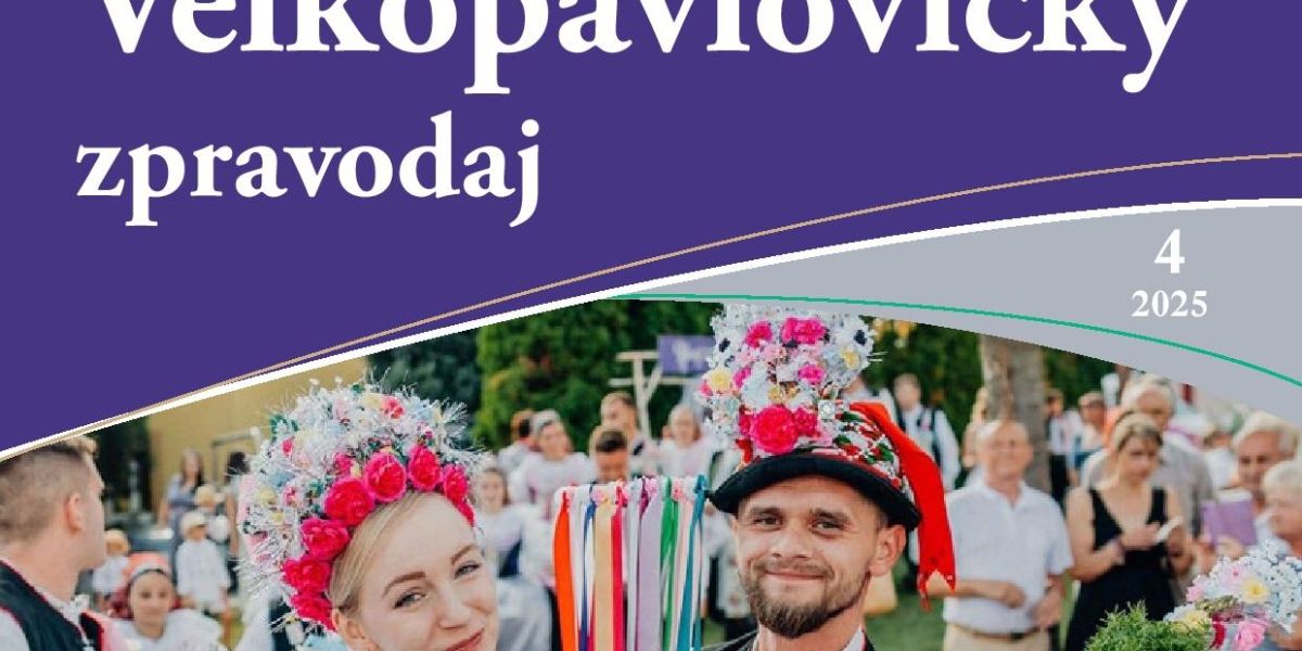 Velkopavlovický zpravodaj č. 4/2025 v prodeji