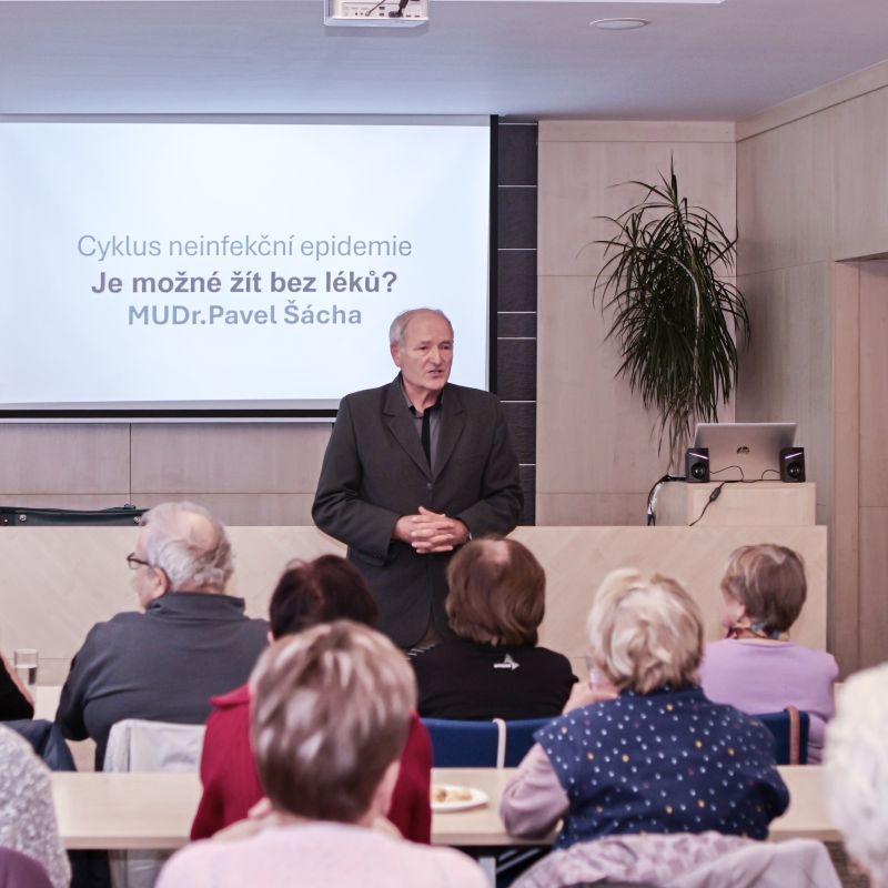 Další z přednášek pro seniory