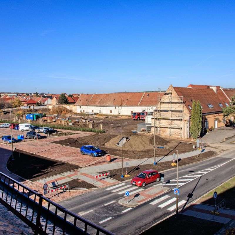 Tereziánský dvůr brzy zahájí provoz. Nyní probíhají finální práce