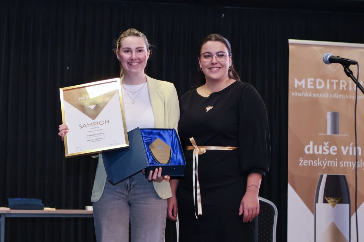 Meditrina 2026: Degustace vín hodnocených ženami se po osmi letech vrátila do Velkých Pavlovic