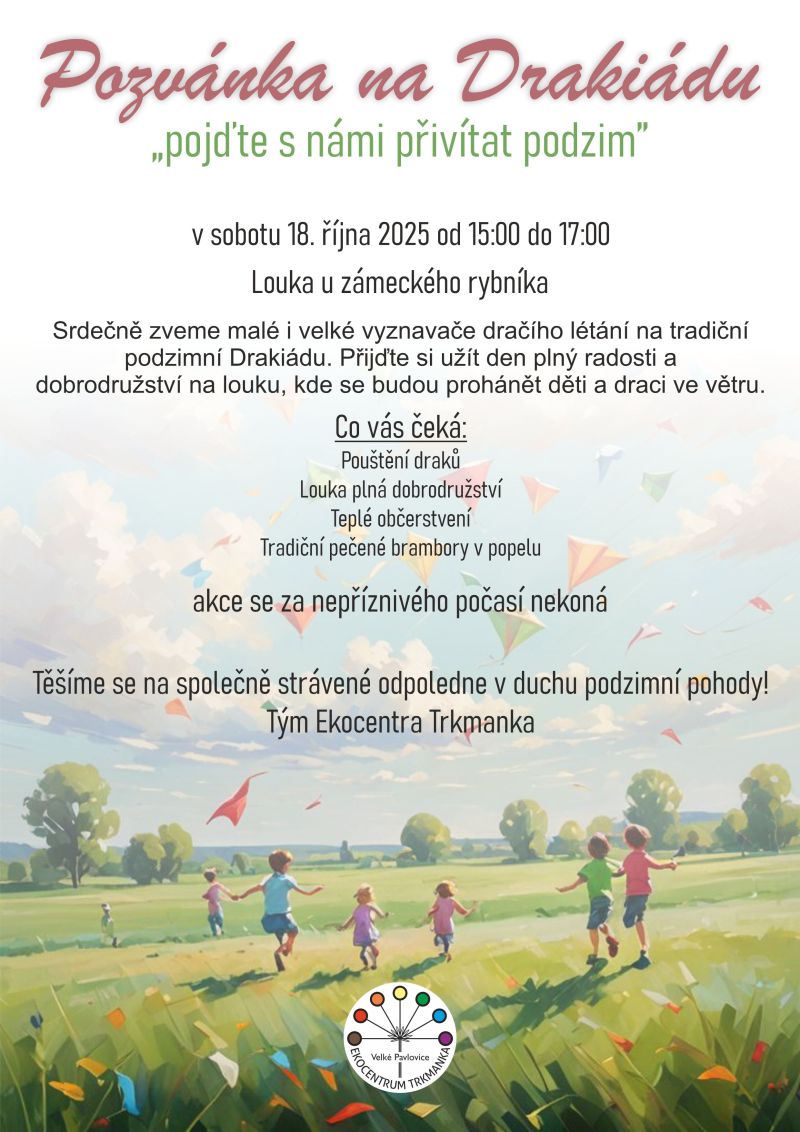 DRAKIÁDA aneb LÉTÁME S DRAKY