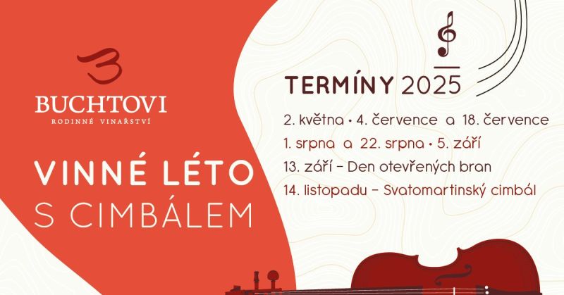 SVATOMARTINSKÝ CIMBÁL roku 2025 ve Vinařství Buchtovi