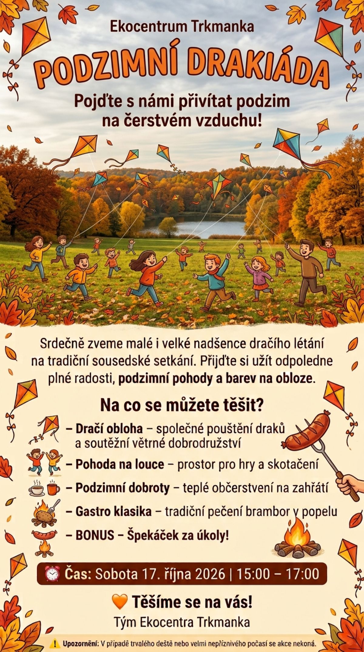 PODZIMNÍ DRAKIÁDA roku 2026