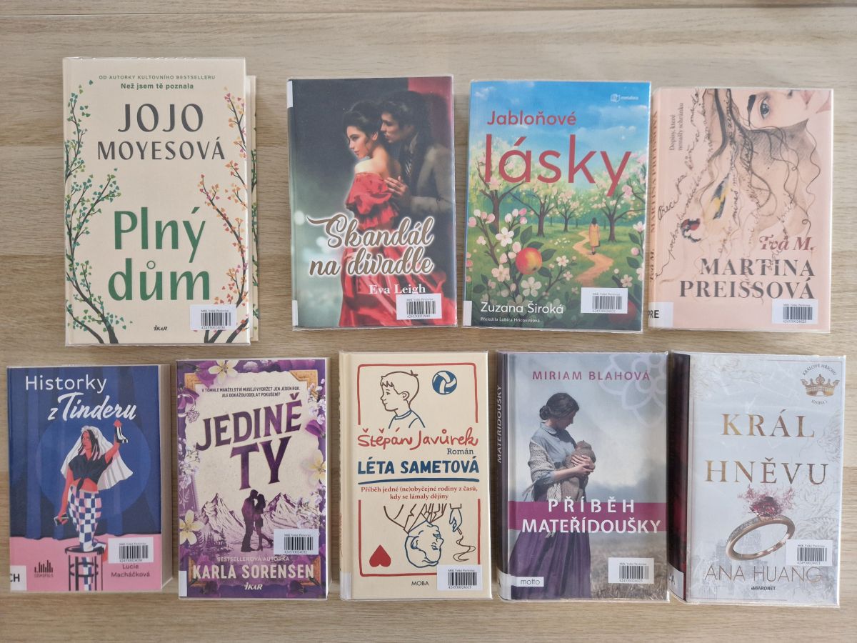 Plný dům – realita knihovny, ale i novinka v regálu