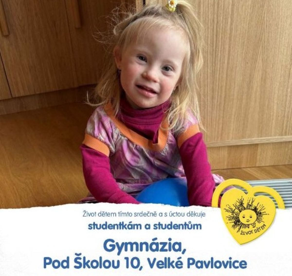 Srdíčkový den - poděkování