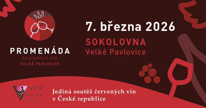 PROMENÁDA ČERVENÝCH VÍN roku 2026